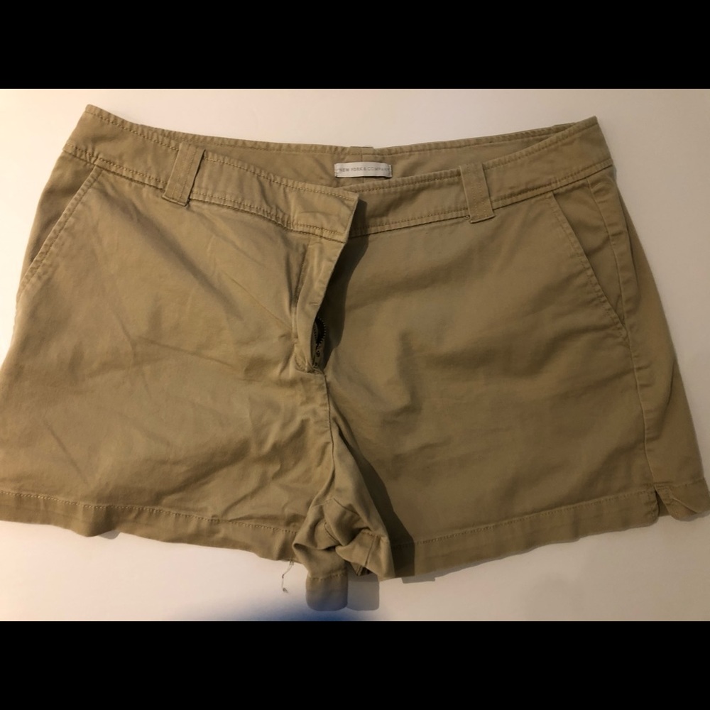 New York & Company khaki Shorts